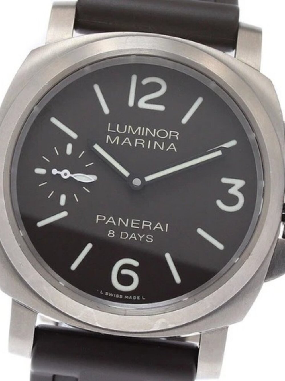 PANERAI Luminor Marina 8 Days Titanio PAM00564 Hand Winding Men's Watch_886915